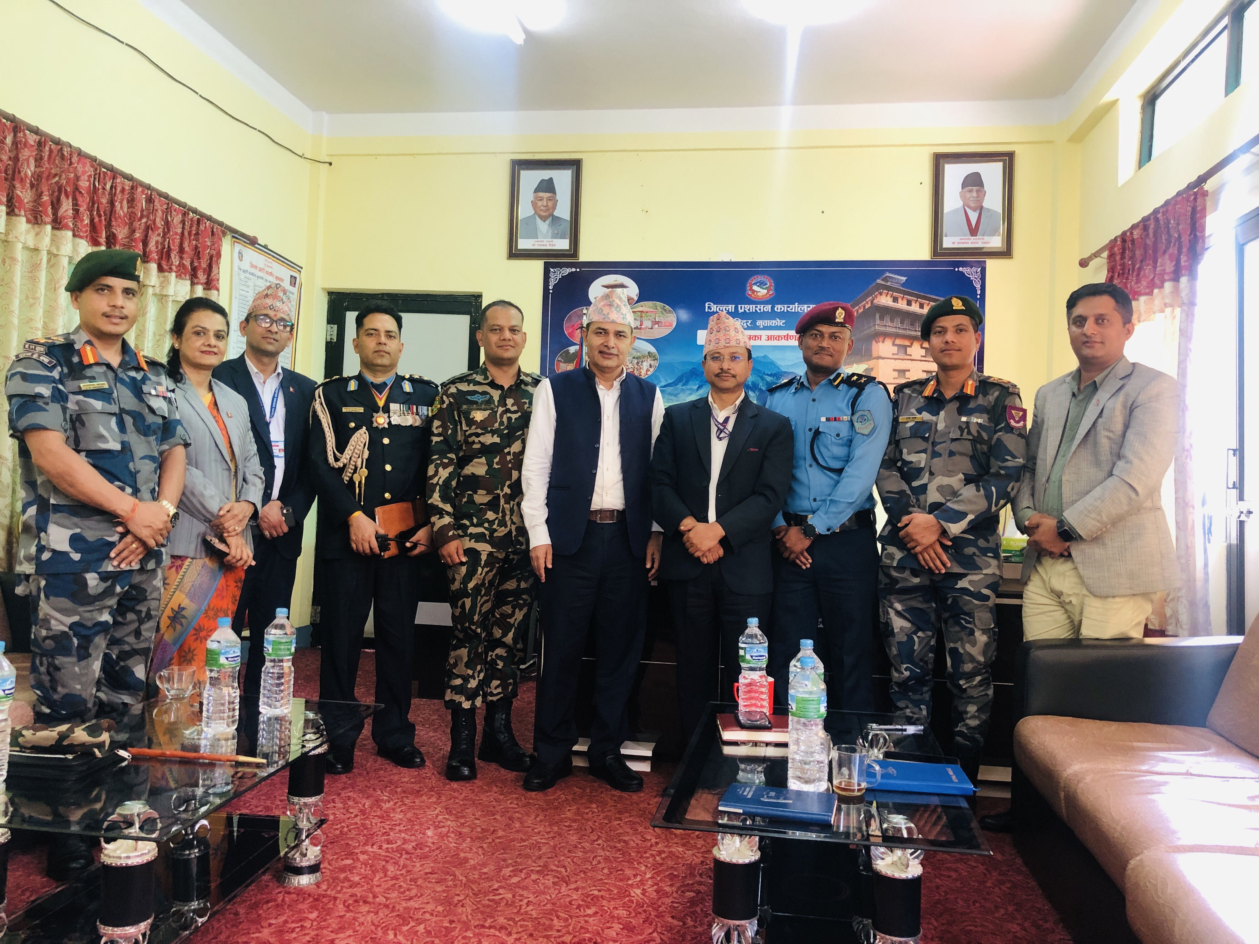 नुवाकोट-रसुवा अन्तर जिल्ला सुरक्षा समन्वय बैठक, २०८१